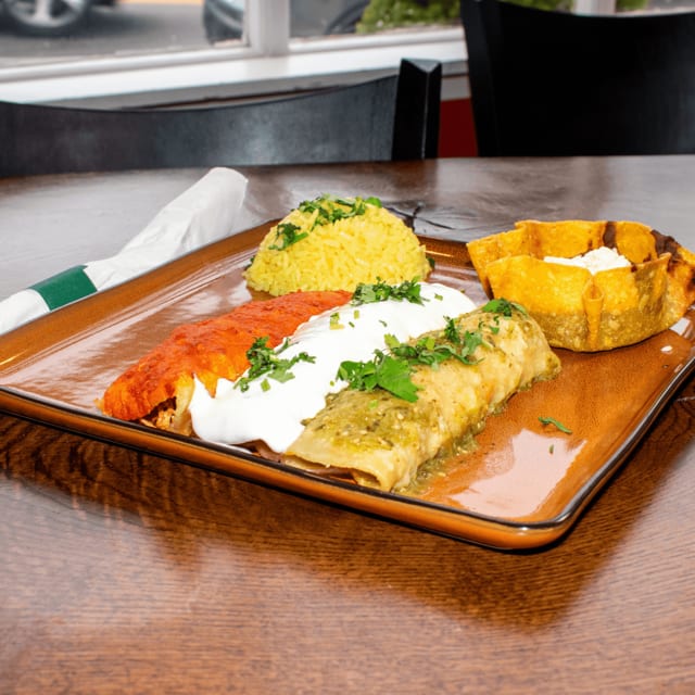 Bandera Mexicana Enchiladas.